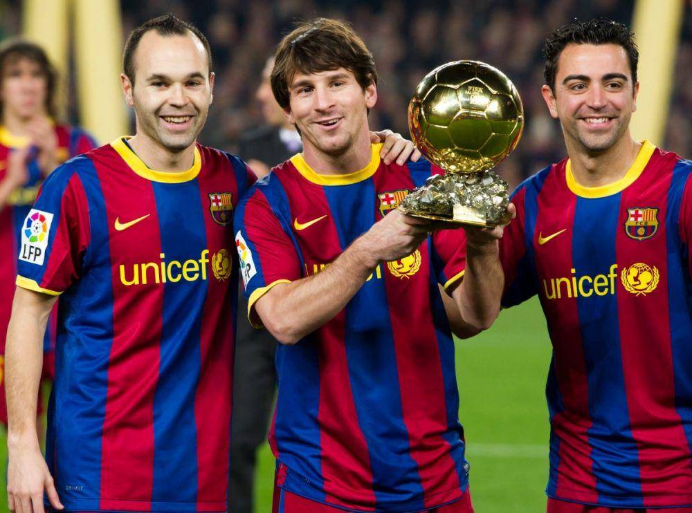 Iniesta, Messi, Xavi (twitter.com/fcbarcelona)