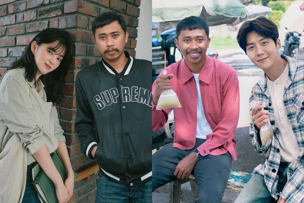 11 Editan Halu ala Didit Afrizal bersama Sederet Seleb Korea, Kocak!