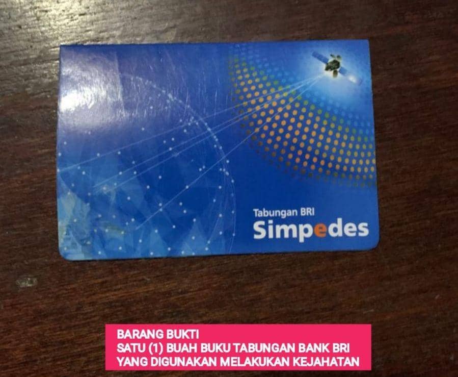 Barang bukti buku rekening disita tim Resmob Polsek Rappocini, Kota Makassar/Polsek Rappocini