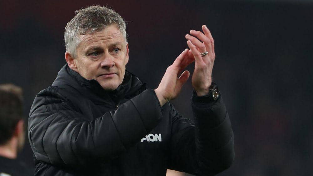 Ole Gunnar Solskjaer ketika melatih Manchester United. (manutd.com)