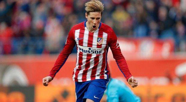 Fernando Torres bersama Atletico Madrid. (allbluedaze.com)
