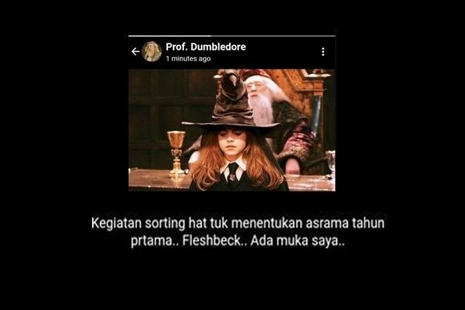 10 Foto Editan Guru Hogwarts Update Status WhatsApp, Iseng Pol