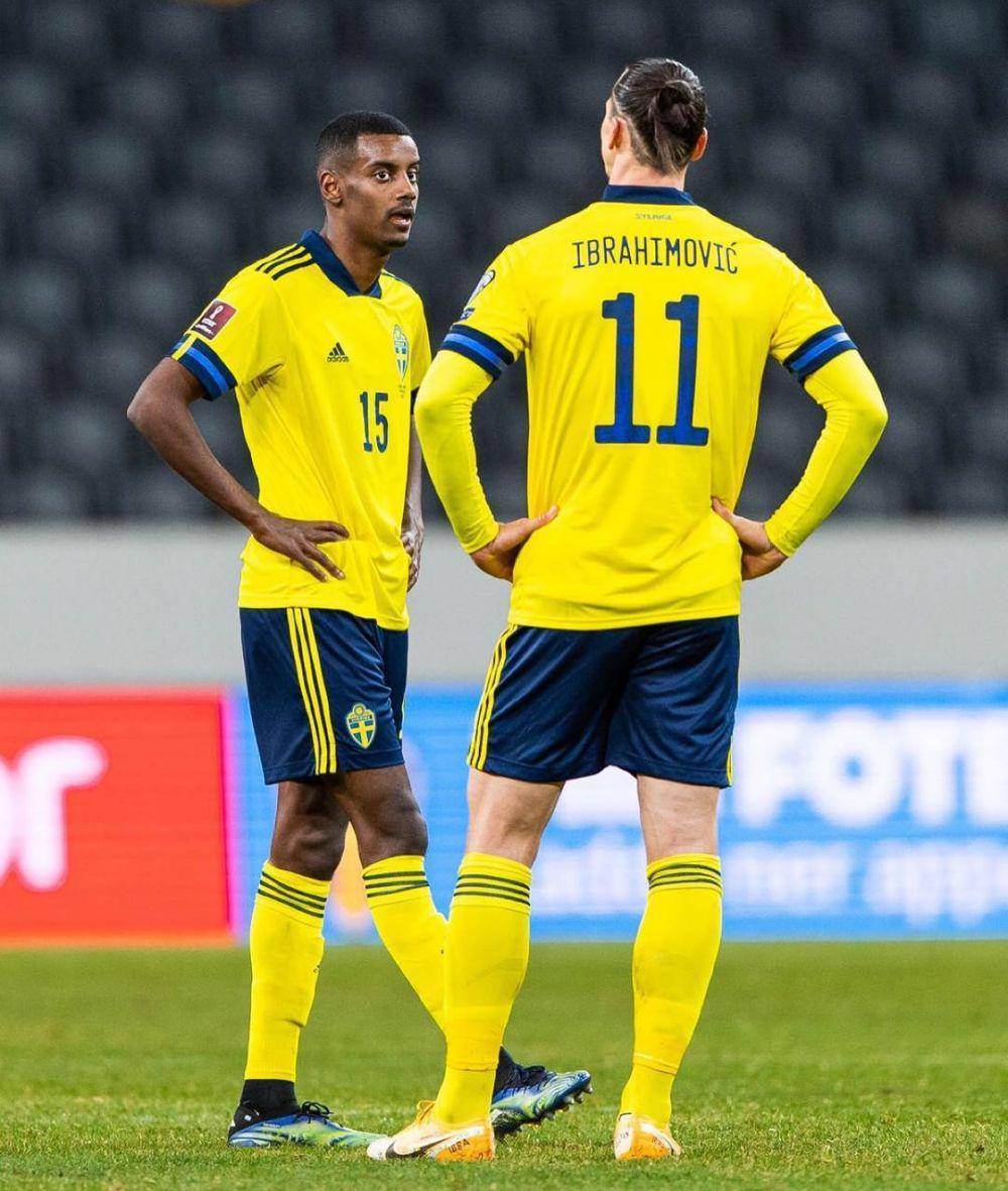 Alexander Isak dan Zlatan (instagram.com/alex_isak)