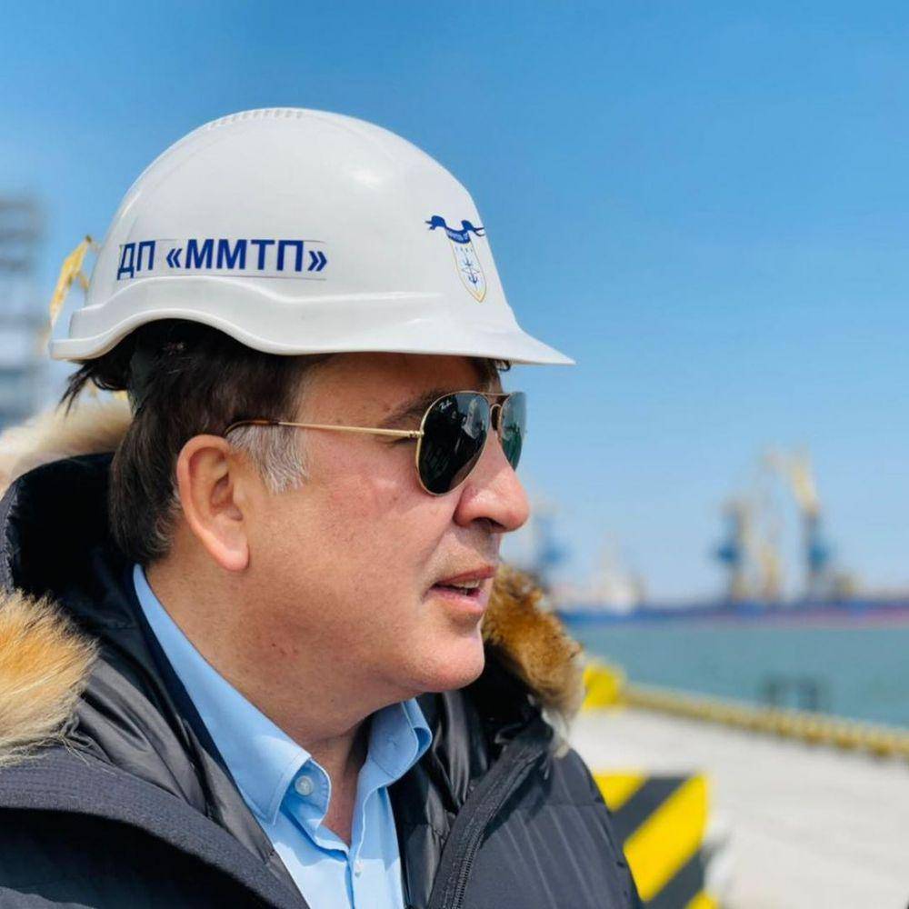 Mantan Presiden Georgia, Mikheil Saakashvili. (Twitter.com/saakashvilim)
