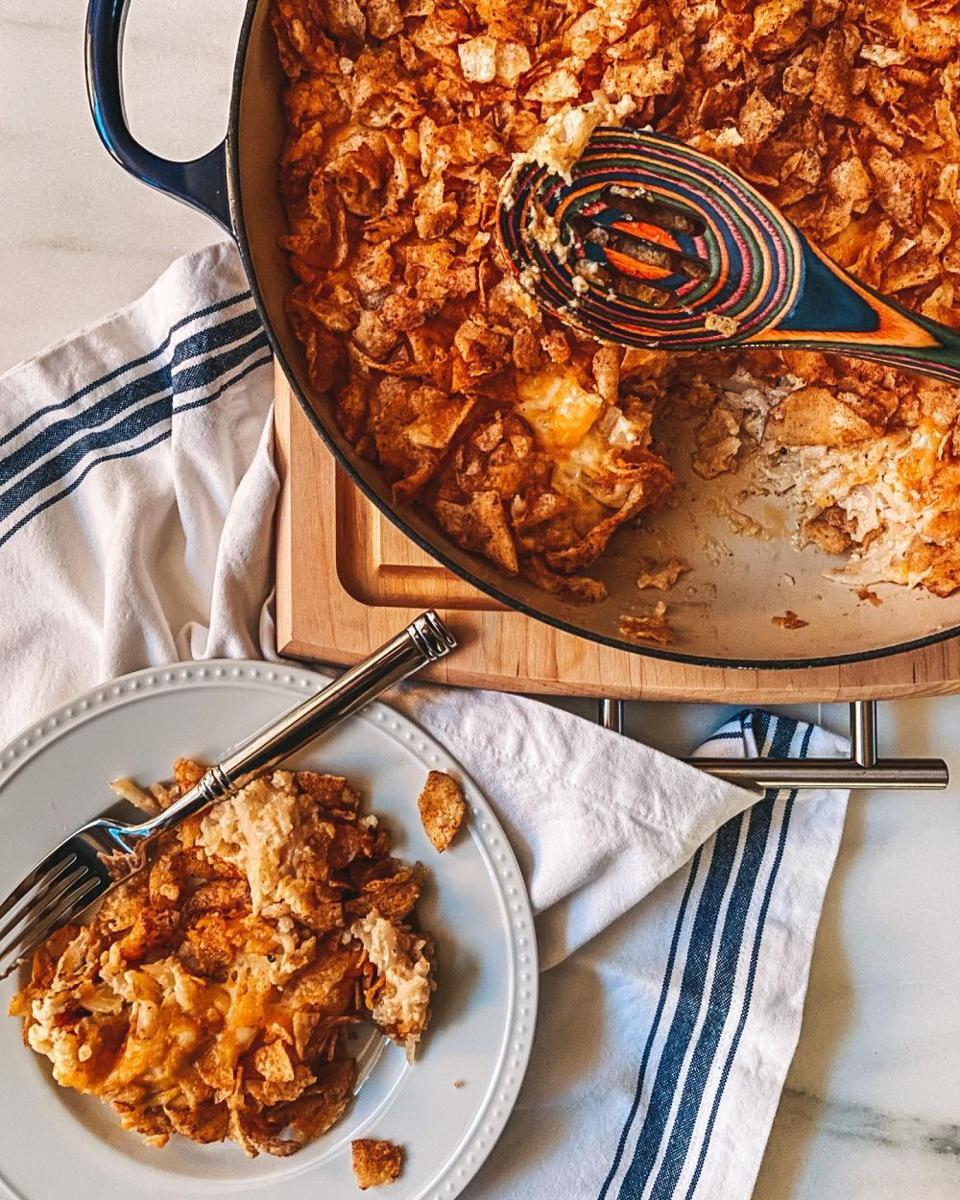 funeral potatoes (instagram.com/happilyeveretter)