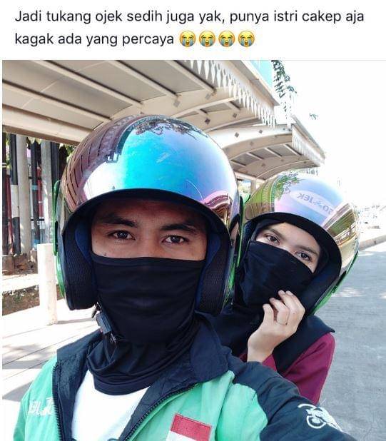 status driver ojek online (Instagram.com/newdramaojol.id)