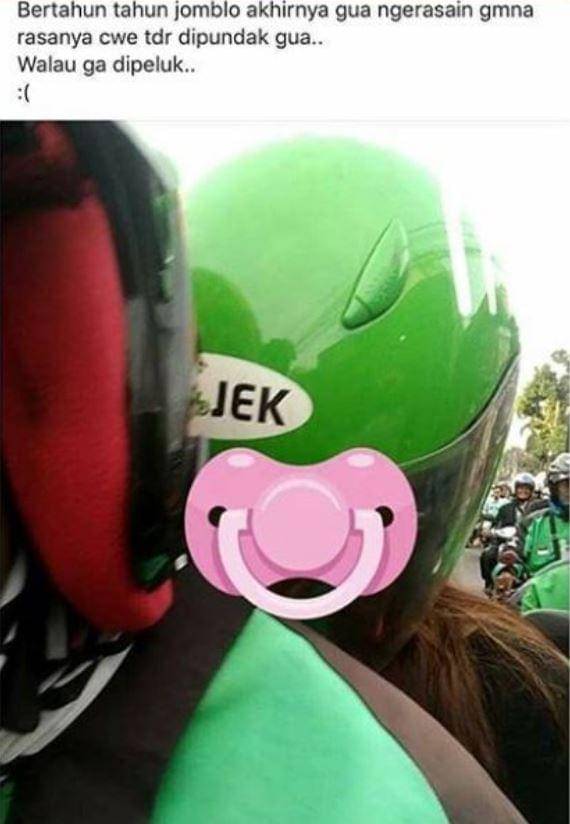 status driver ojek online (Instagram.com/newdramaojol.id)
