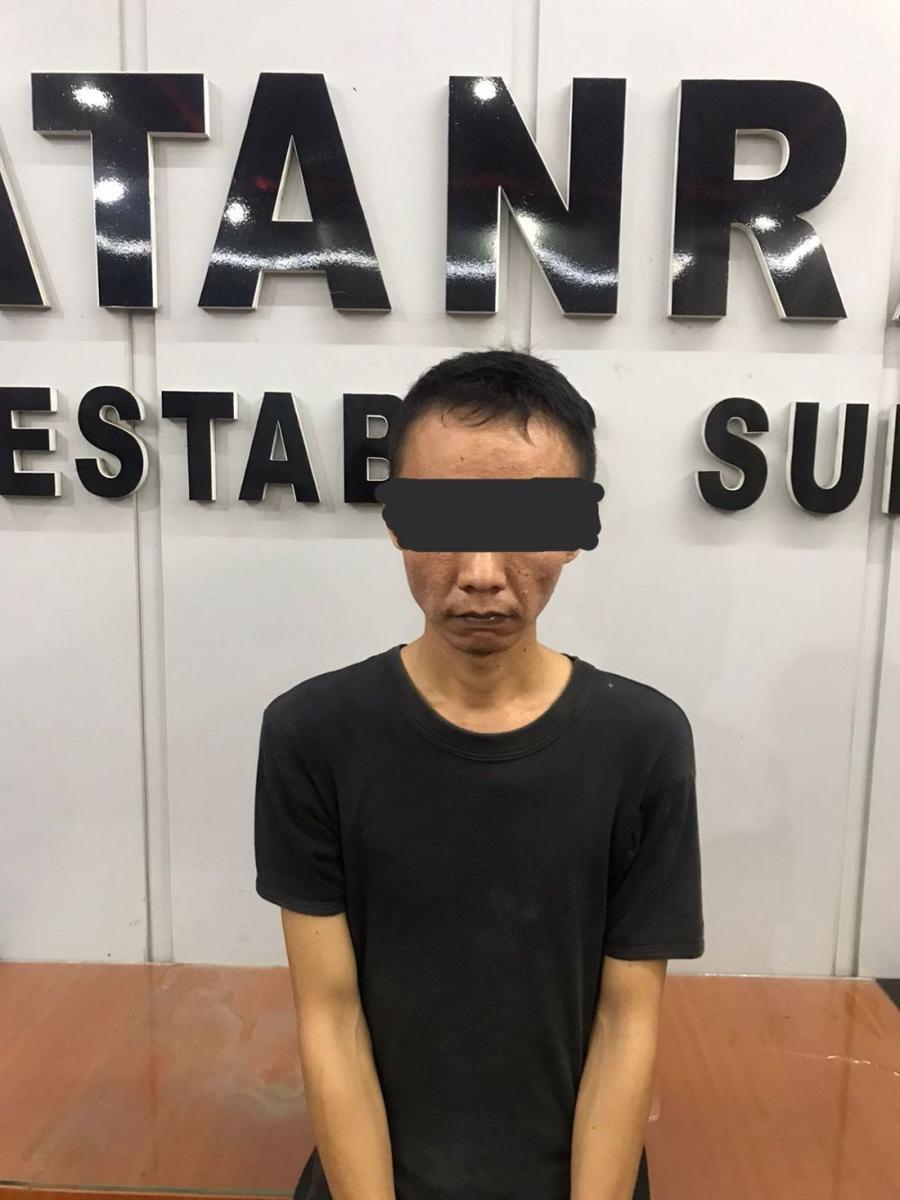 BM, tersangka pencurian HP bermodus COD. Dokumentasi Istimewa
