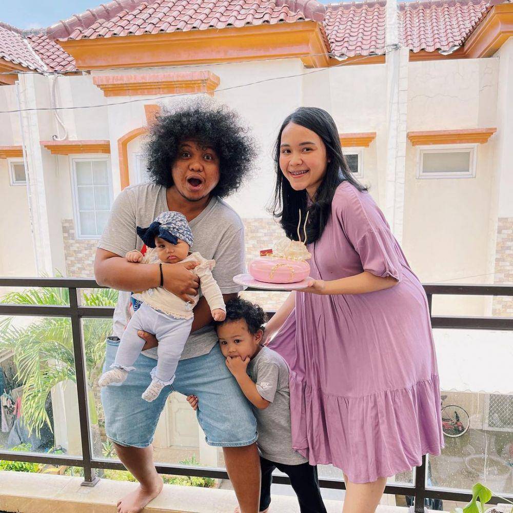 potret keluarga Babe Cabiita (instagram.com/fatiyw)