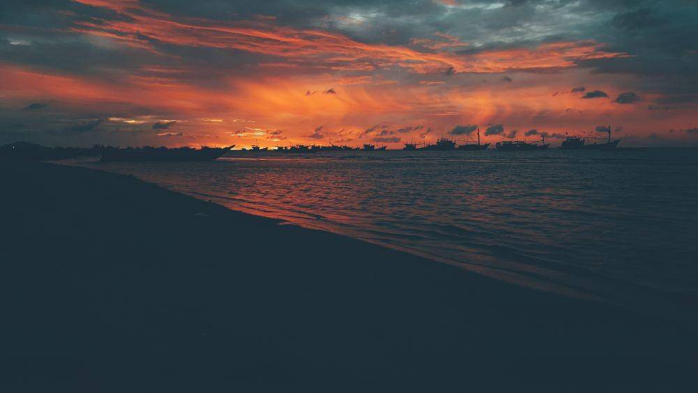 Ilustrasi langit sore. (pexels.com/Dương Nhân)