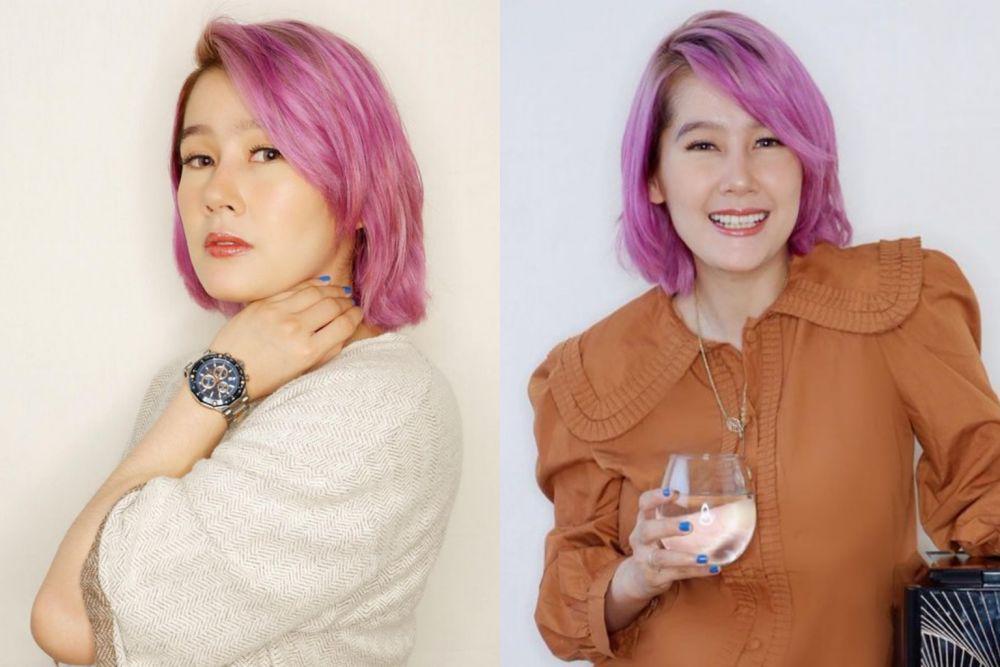 Hits bak ABG, 10 Potret Terbaru Ardina Rasti dengan Rambut Pink