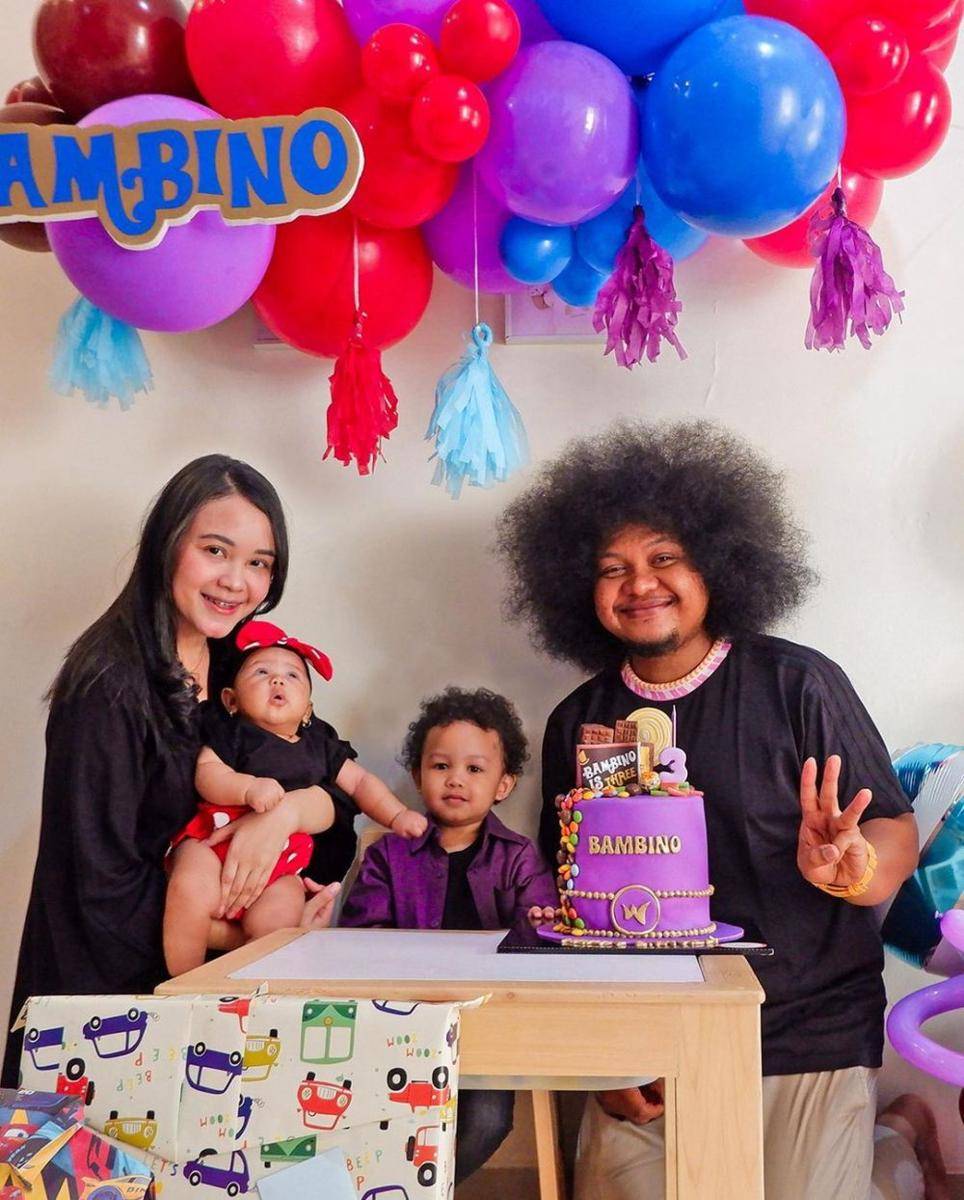 potret keluarga Babe Cabiita (instagram.com/fatiyw)
