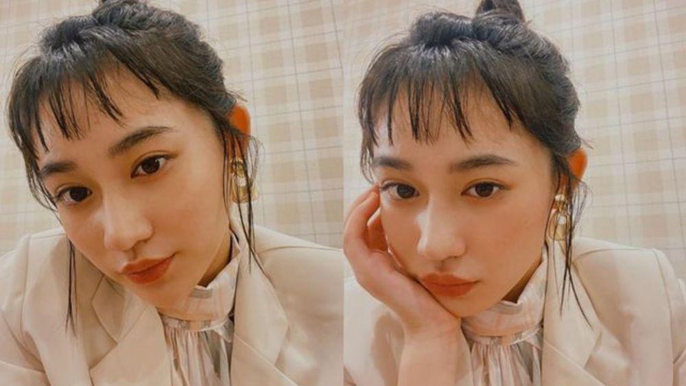 Cute Abis, 9 Ide Model Rambut Berponi ala Rikako Hello! Project