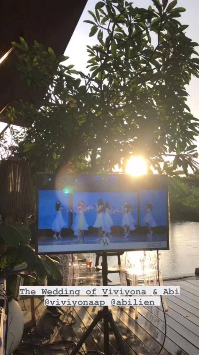 Pernikahan Yona eks JKT48 (Instagram.com/official_hrteam/)