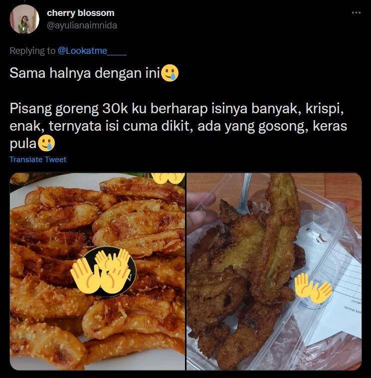 tertipu iklan makanan (twitter.com/ayuliaimnida)