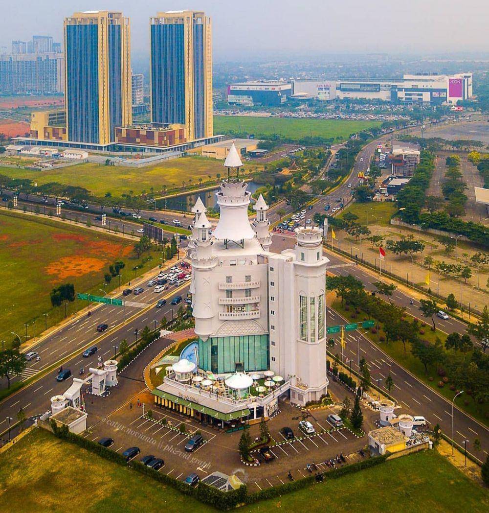 Potret Floating Castle Froggy, Banten (instagram.com/explorebanten)