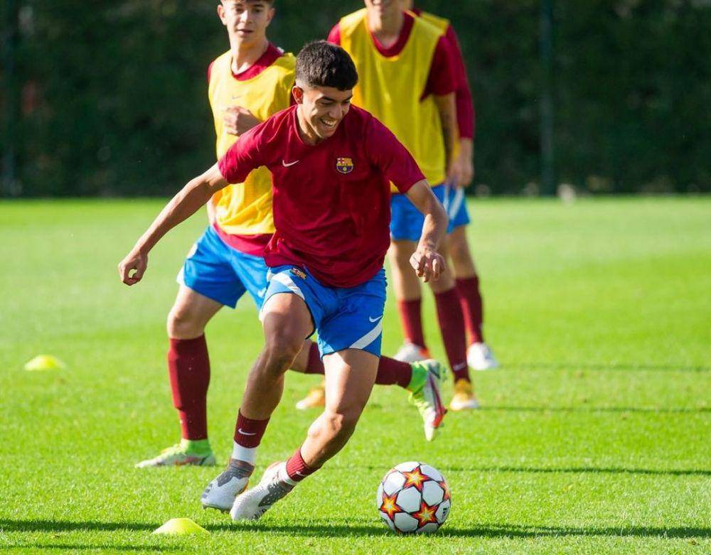potret Ilias Akhomach (instagram.com/fcbmasia)