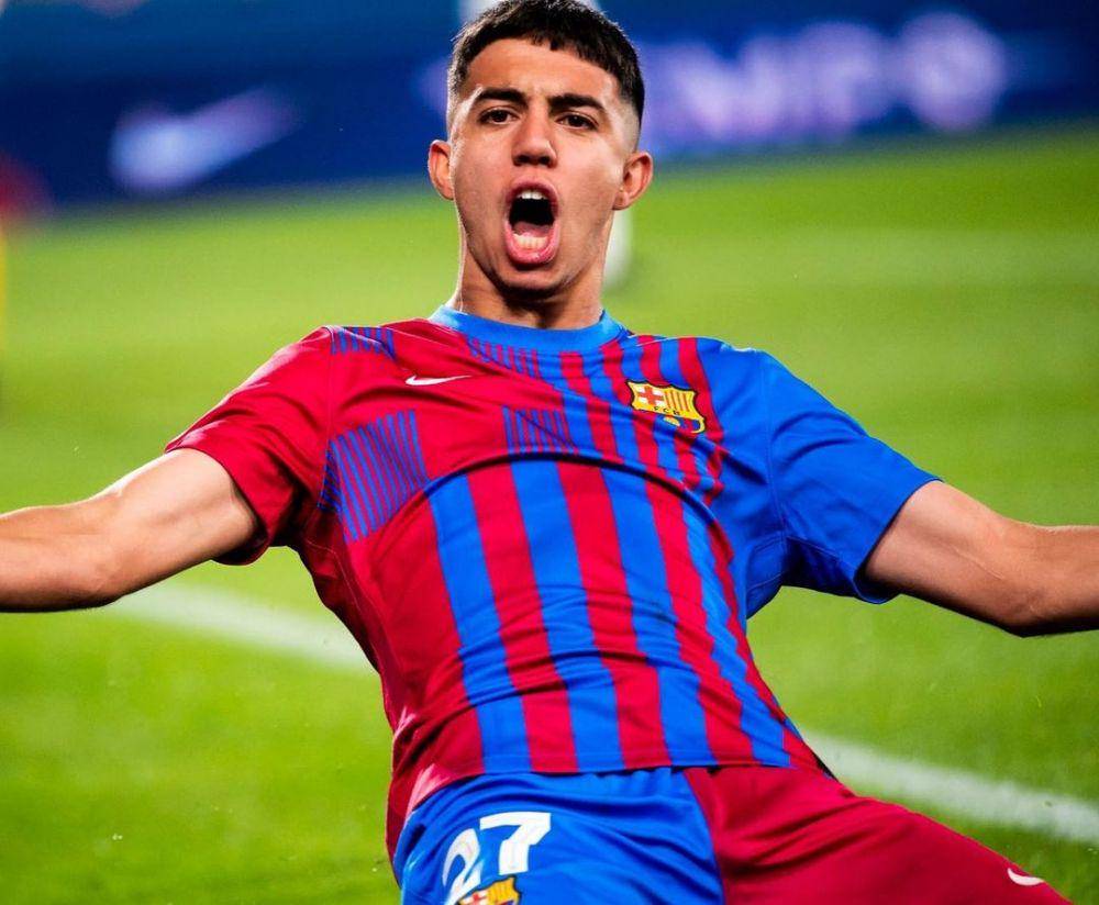potret Ilias Akhomach (instagram.com/fcbarcelonab)