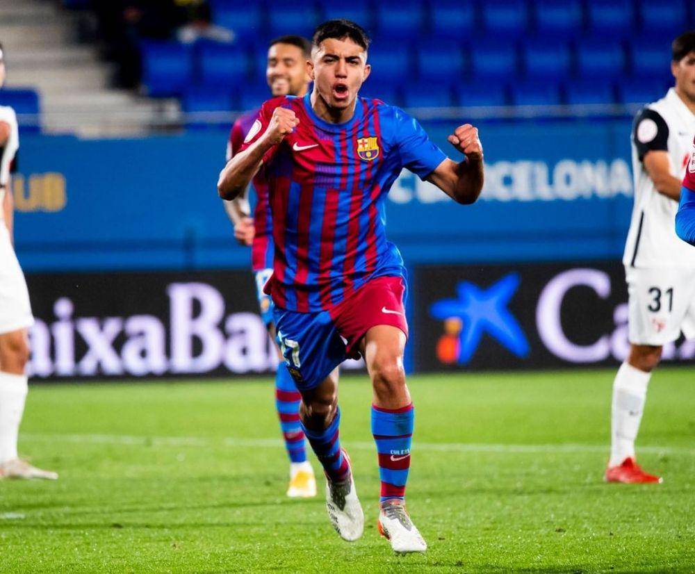 potret Ilias Akhomach  (instagram.com/fcbarcelonab)