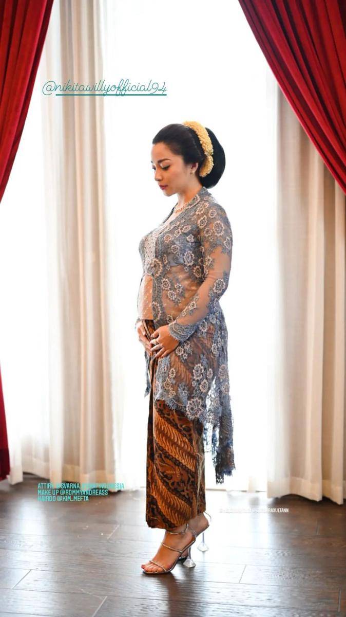 Nikita Willy dalam resepsi Winona Willy (instagram.com/didietmaulana)