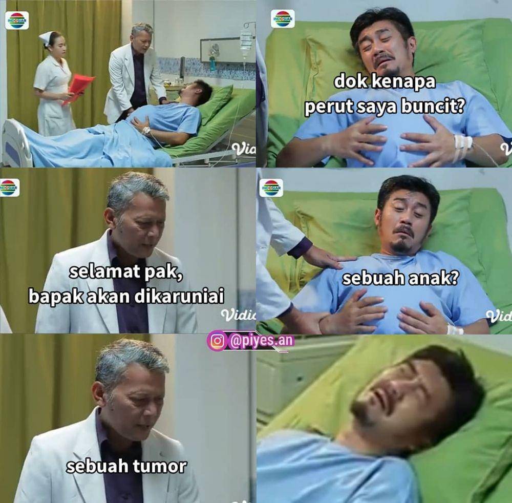 meme adegan sinetron (instagram.com/piyes.an)