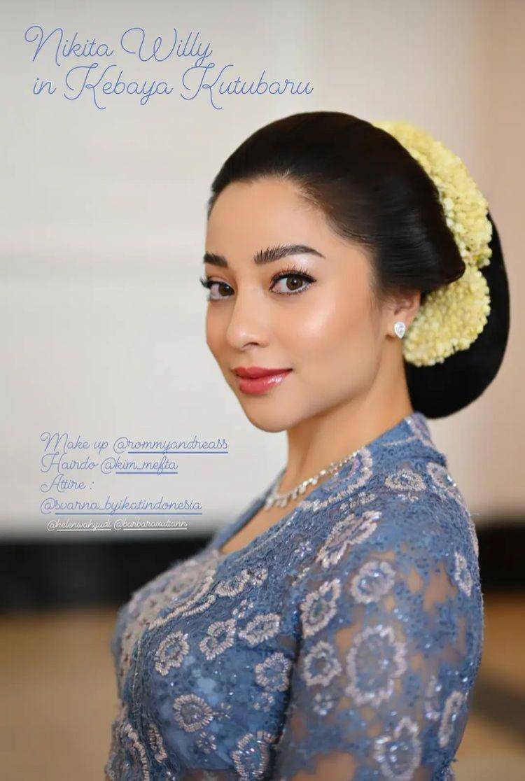 Nikita Willy di pernikahan sang adik (instagram.com/didietmaulana)