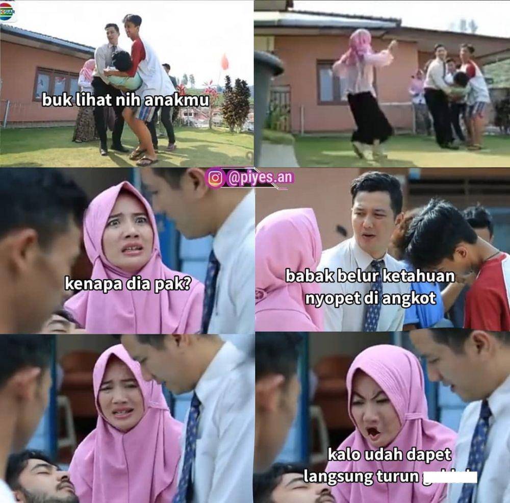 meme adegan sinetron (instagram.com/piyes.an)
