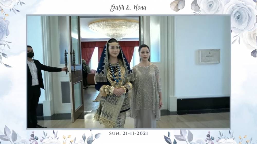 Nikita Willy di pernikahan sang adik (YouTube.com/Nikita Willy Official)