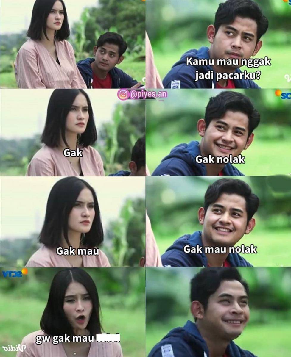 meme adegan sinetron (instagram.com/piyes.an)