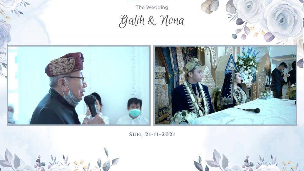 Akad nikah Winona Willy 21/11/2021 (YouTube.com/Nikita Willy Official)
