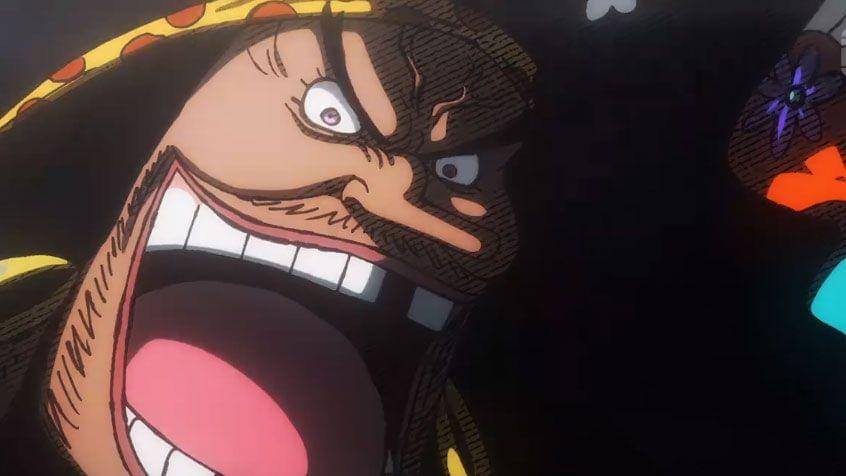 Wajah Kurohige. (Dok. Toei Animation/One Piece)