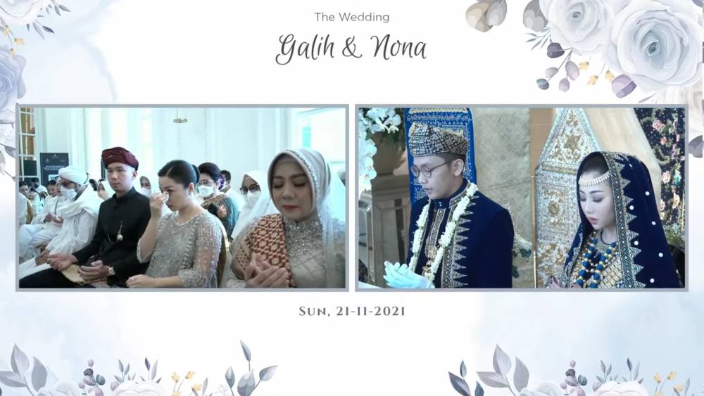 Nikita Willy di pernikahan sang adik (YouTube.com/Nikita Willy Official)