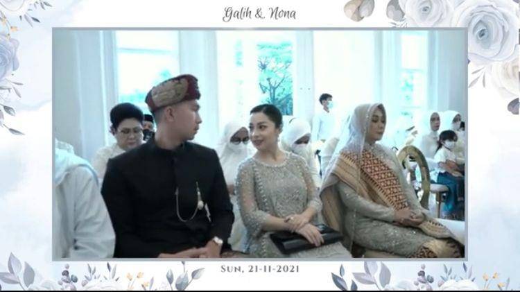 Nikita Willy di pernikahan sang adik (YouTube.com/Nikita Willy Official)