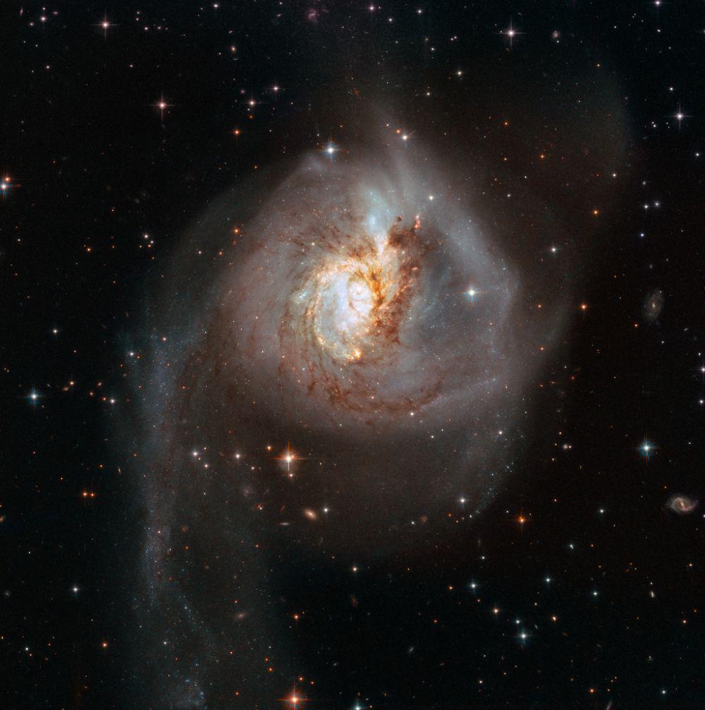 potret NGC 3256 (apod.nasa.gov/NASA, ESA, Hubble)