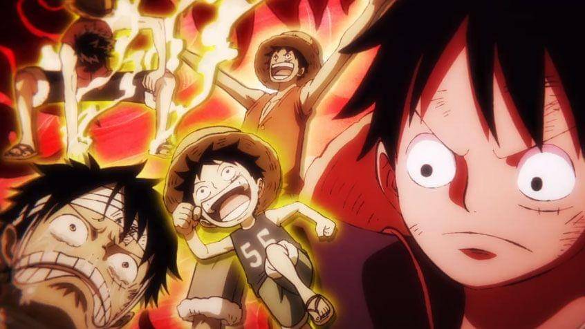 Monkey D. Luffy di One Piece episode 1000. (Toei Animation/One Piece)