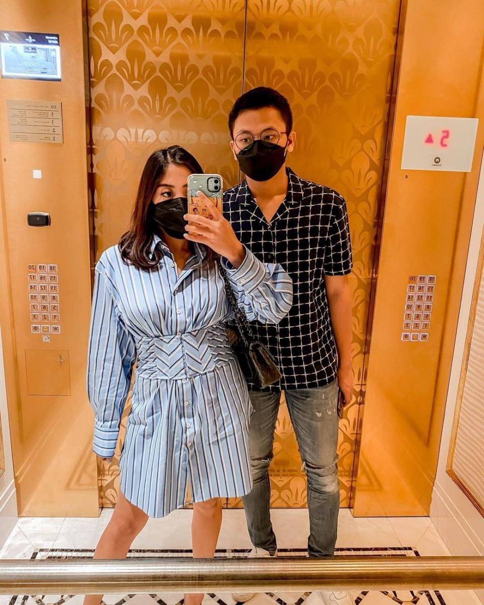 OOTD Couple Winona Willy dan Galih (instagram.com/nonawilly16)