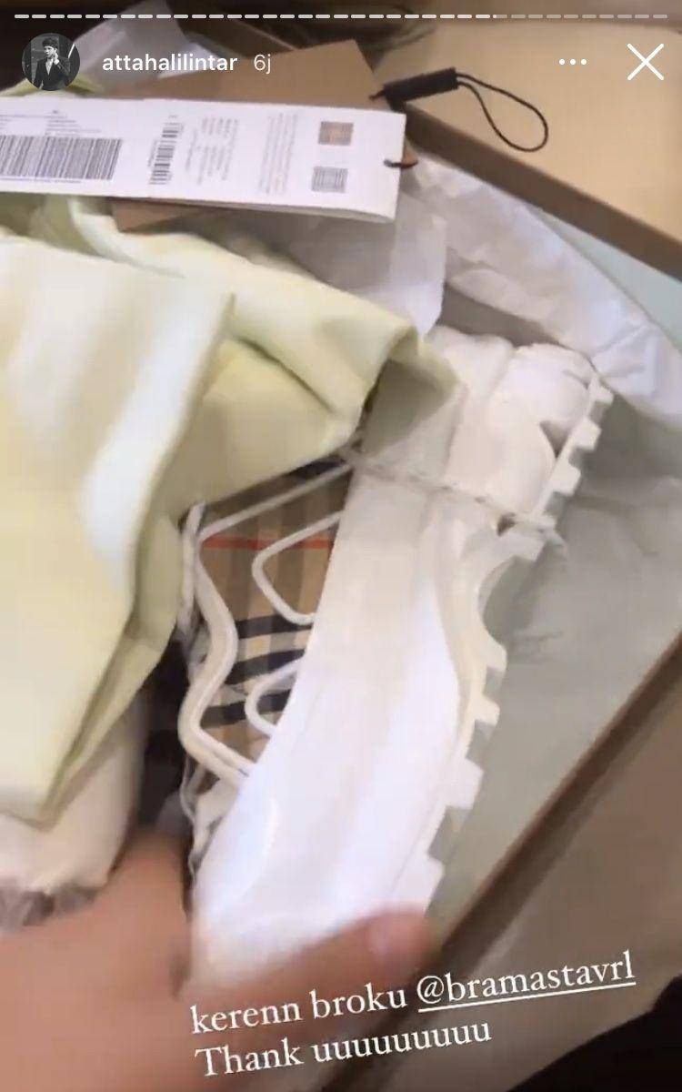 kado ulang tahun buat Atta Halilintar (instagram.com/attahalilintar)