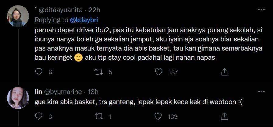 curhat kocak pesan taksi online (twitter.com/ditaayuanita)
