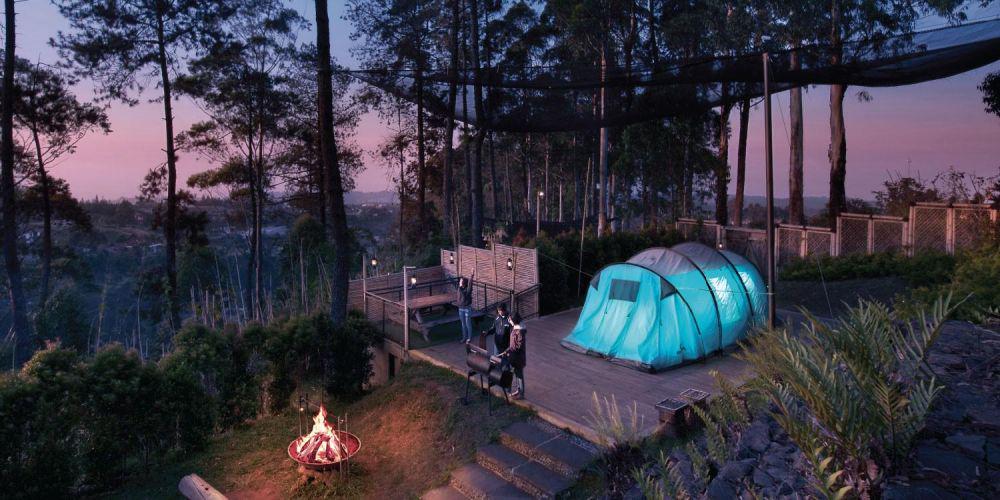 5 Tempat Camping di Bandung, Aman dan Pastinya Nyaman untuk Staycation