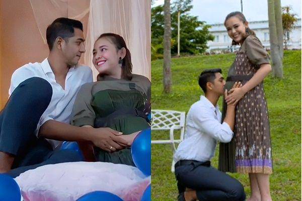 maternity Andin Ikatan Cinta (Instagram.com/ikatancinta.mncp)