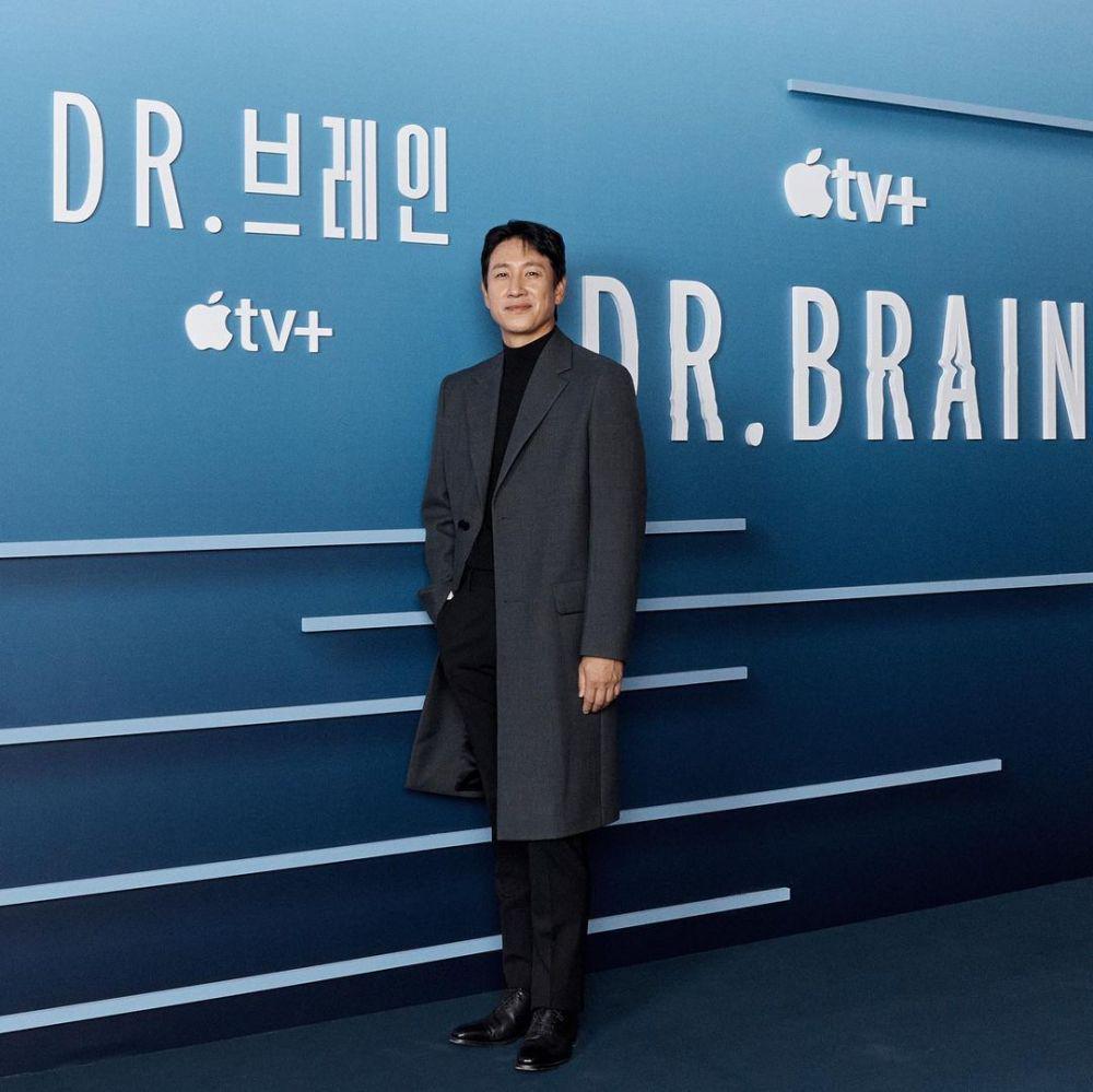 Lee Sun Kyun di konferensi pers serial Dr. Brain (instagram.com/hoduent)