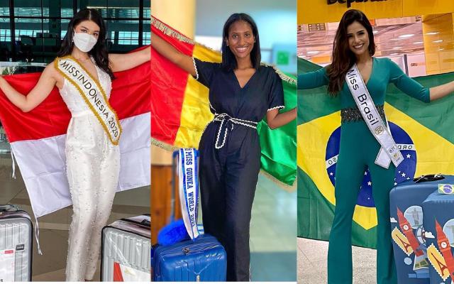 15 Potret Keberangkatan Kontestan Menuju Miss World 2021, Kece Abis!