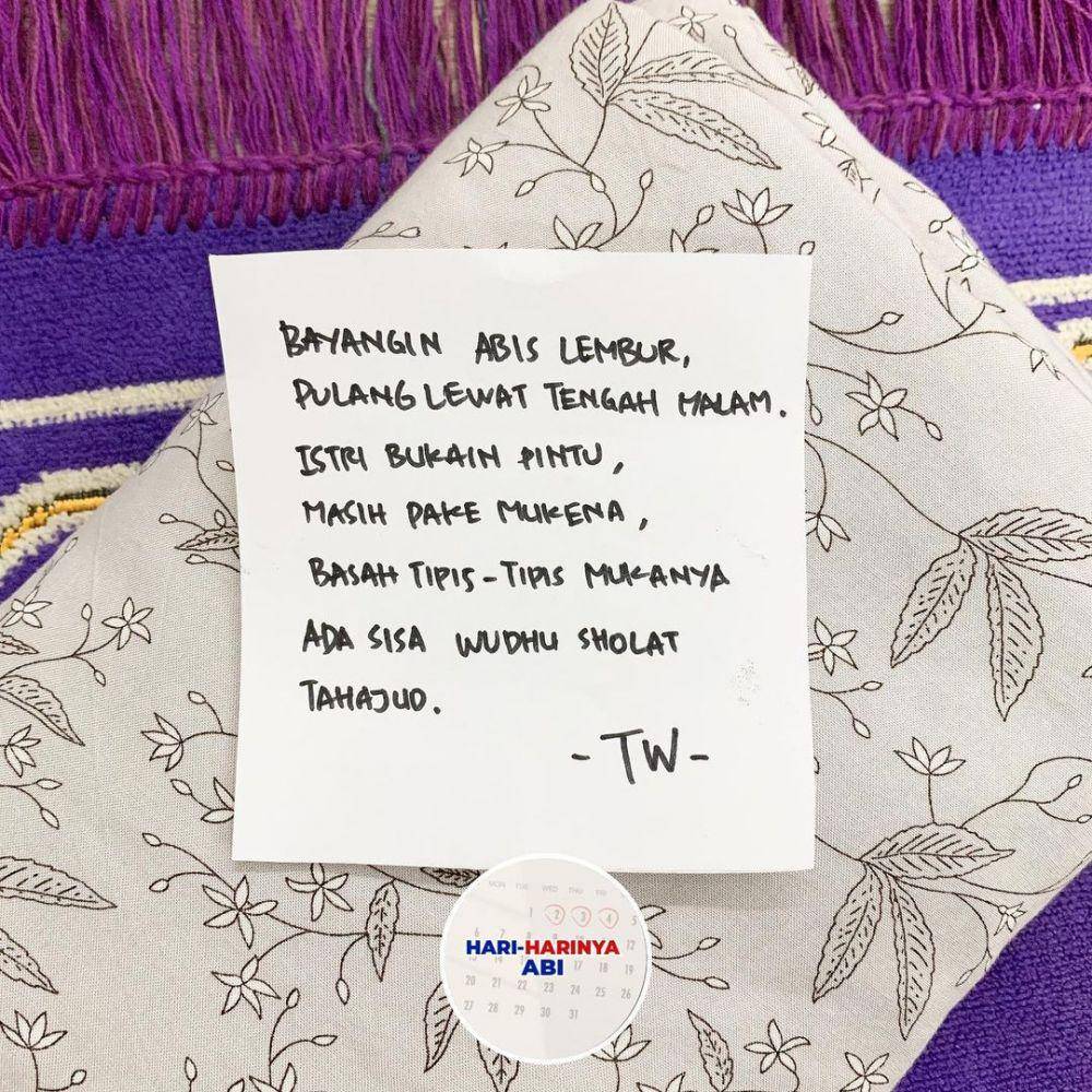 momen hari-hari Teuku Wisnu (instagram.com/teukuwisnu)