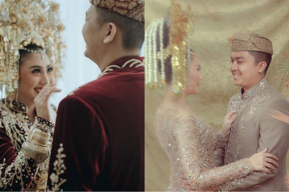 Prewedding Adat Minang Winona Willy vs. Sarah Gibson. (instagram.com/nonawilly16/ | instagram.com/ukiebungin/)