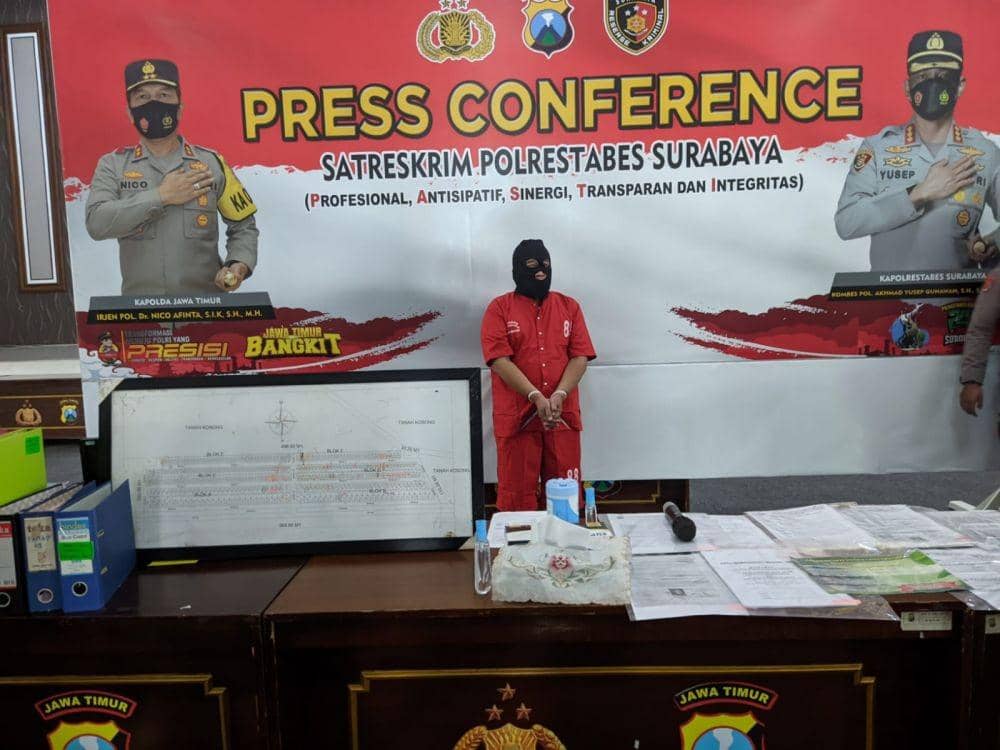 Mafia Tanah Surabaya Jual Aset Warga yang Meninggal, Untung Rp22 M