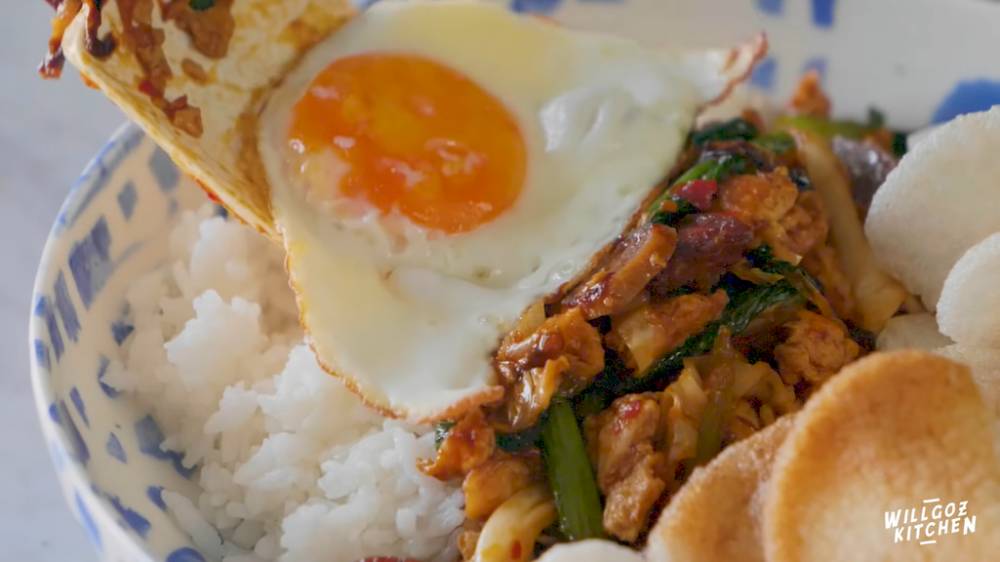 nasi gila ala willgoz (youtube.com/WilliamGozaliChannel)