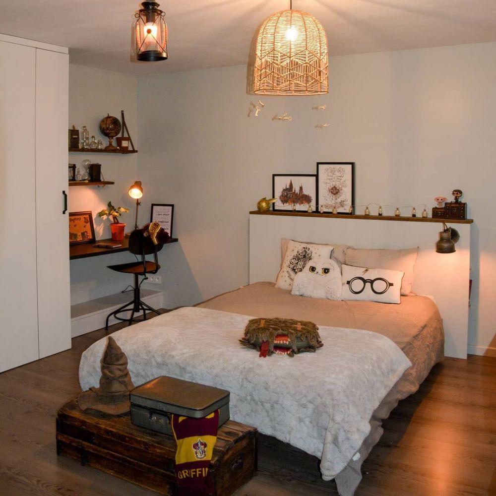 potret inspirasi dekorasi ruangan ala Harry Potter (instagram.com/loisel_industry)