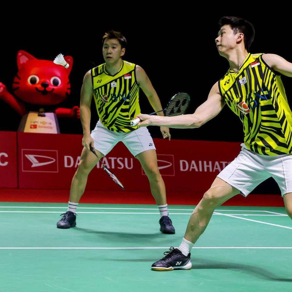ganda putra Indonesia, Marcus Fernaldi Gideon/Kevin Sanjaya Sukamuljo (instagram.com/bwf.official)