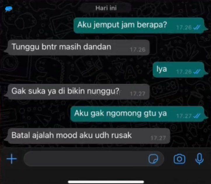 curhat kocak nge-date (twitter.com/convomf)