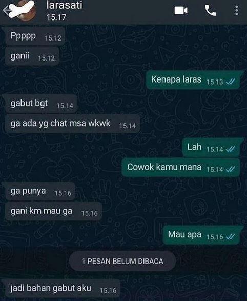 chat teman kurang ajar (instagram.com/awreceh.id)